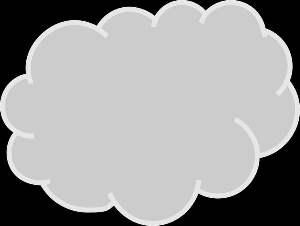 Cartoon Cloud Vector Illustration PNG Image