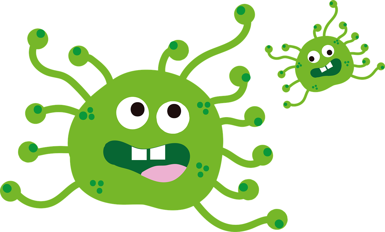 Cartoon Coronavirus Characters PNG Image