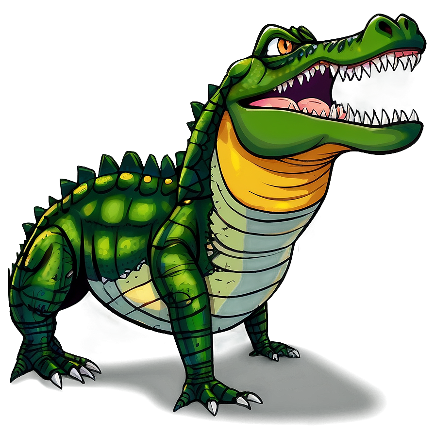 Cartoon Crocodile Png Uoe PNG Image