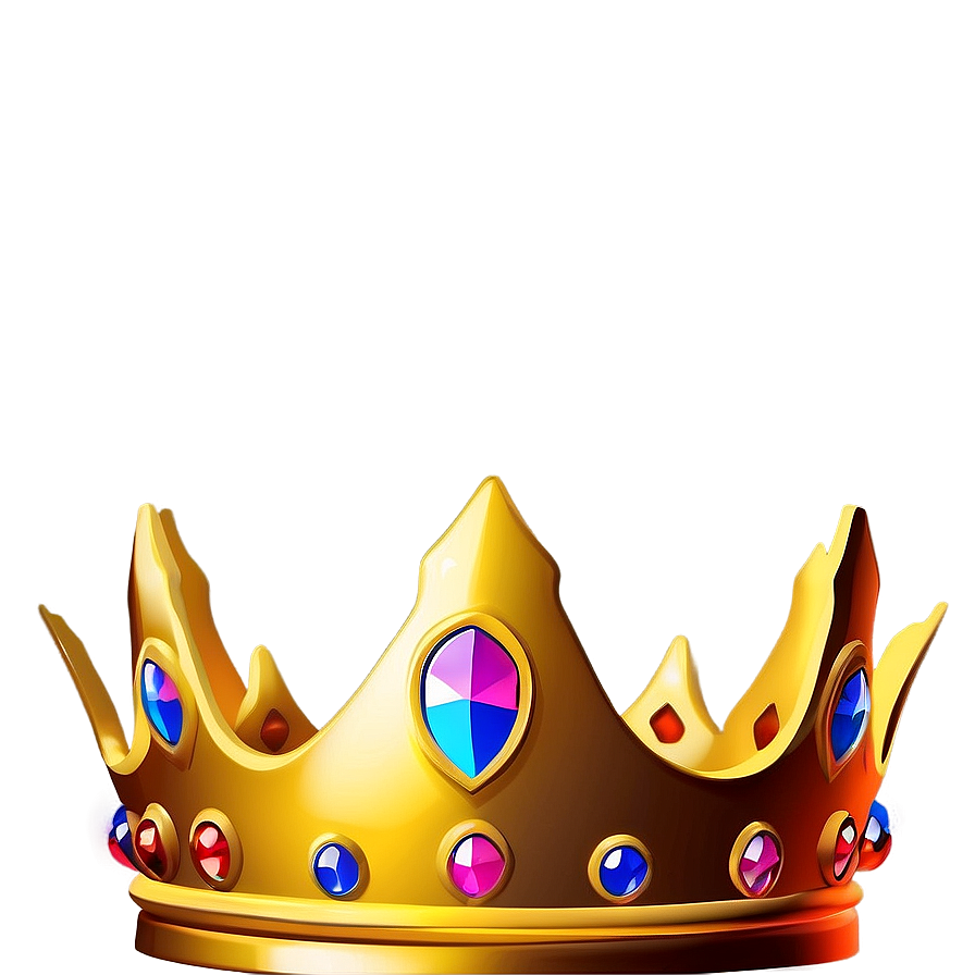 Cartoon Crown With Stars Png 06132024 PNG Image