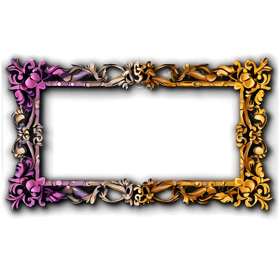 Cartoon Decorative Frame Png 06292024 PNG Image