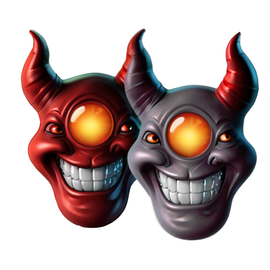 Cartoon Devil Emoji Png Myt24 PNG Image