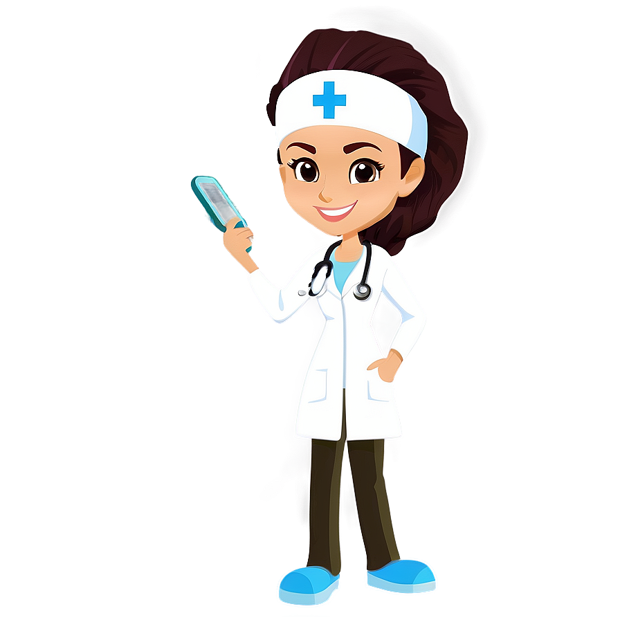 Cartoon Doctor And Nurse Png Yxw PNG Image