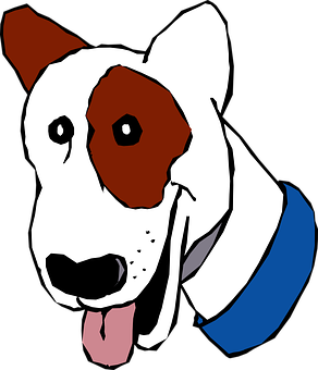 Cartoon Dog Graphic PNG Image