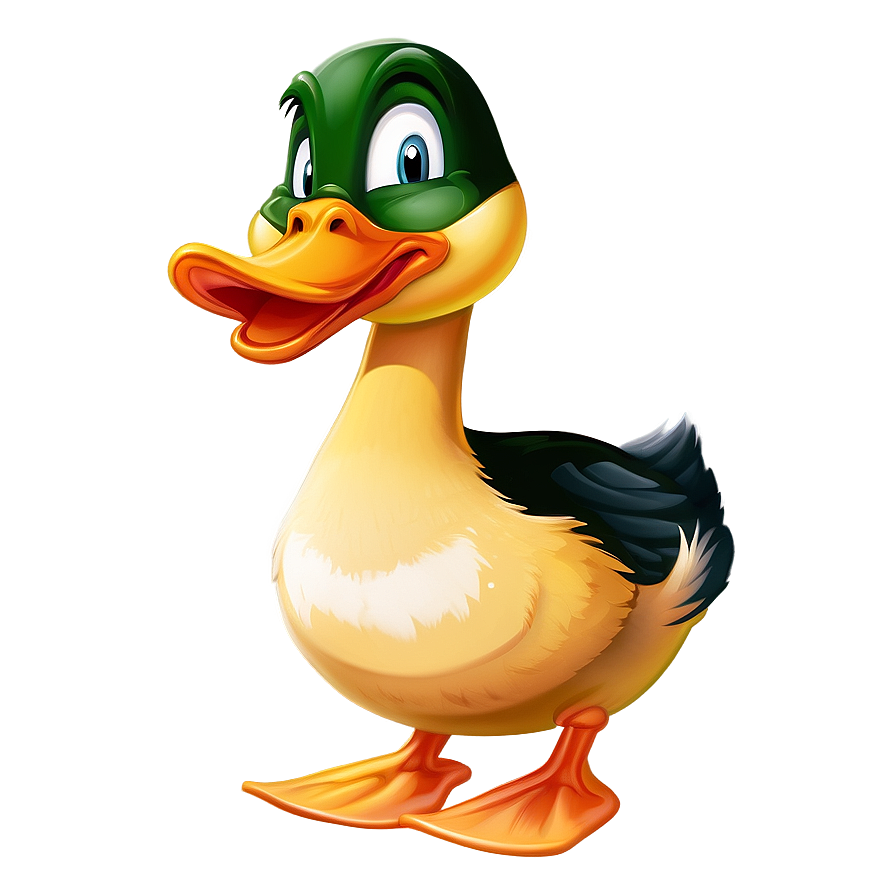 Cartoon Duck Png Pkw PNG Image