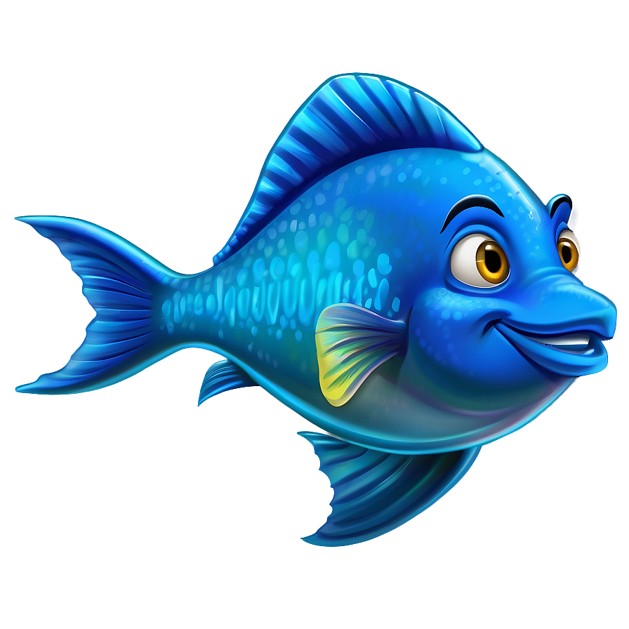 Cartoon Fin Png Xoq PNG Image