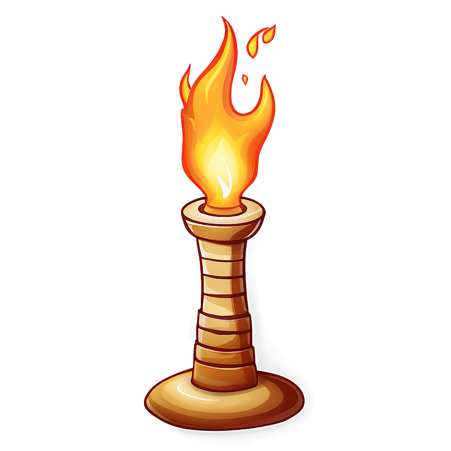 Cartoon Fire Torch Png 30 PNG Image