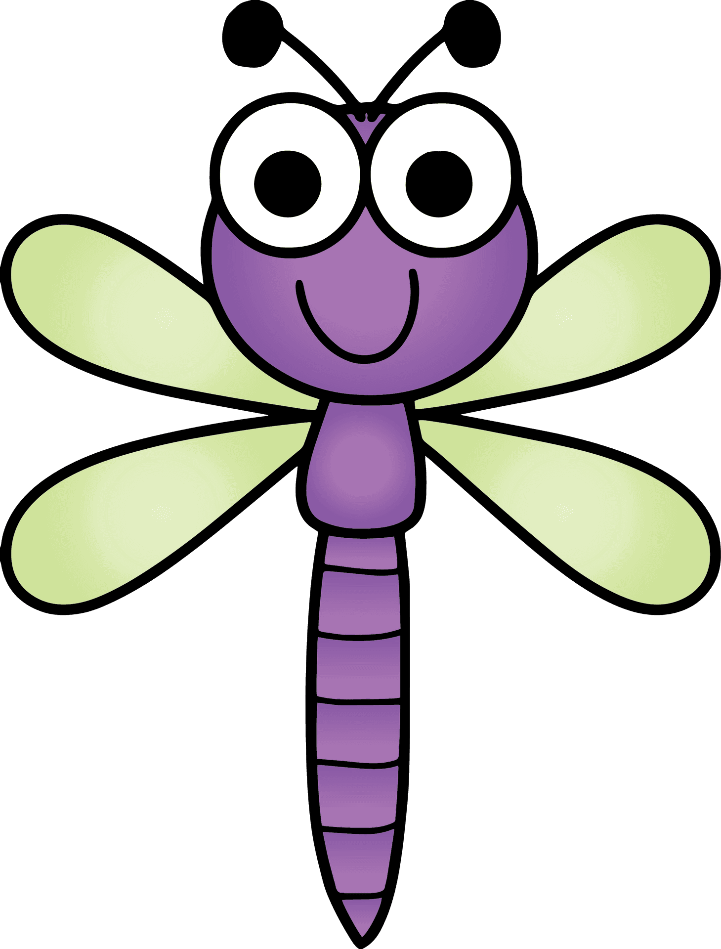 Cartoon Firefly Character PNG Image