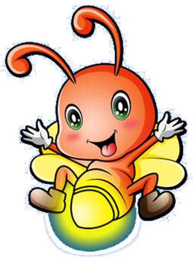 Cartoon Firefly Glowing PNG Image