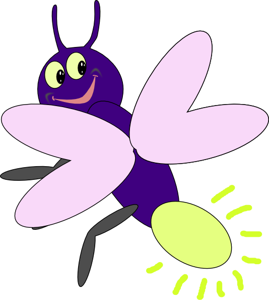 Cartoon Firefly Illustration PNG Image