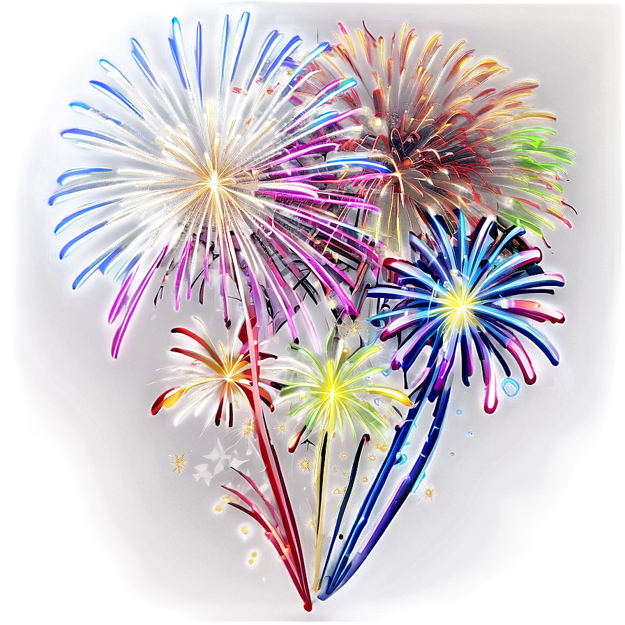 Cartoon Fireworks Png 29 PNG Image