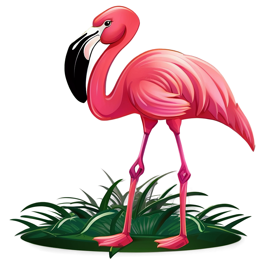 Cartoon Flamingo Character Png Jqv PNG Image