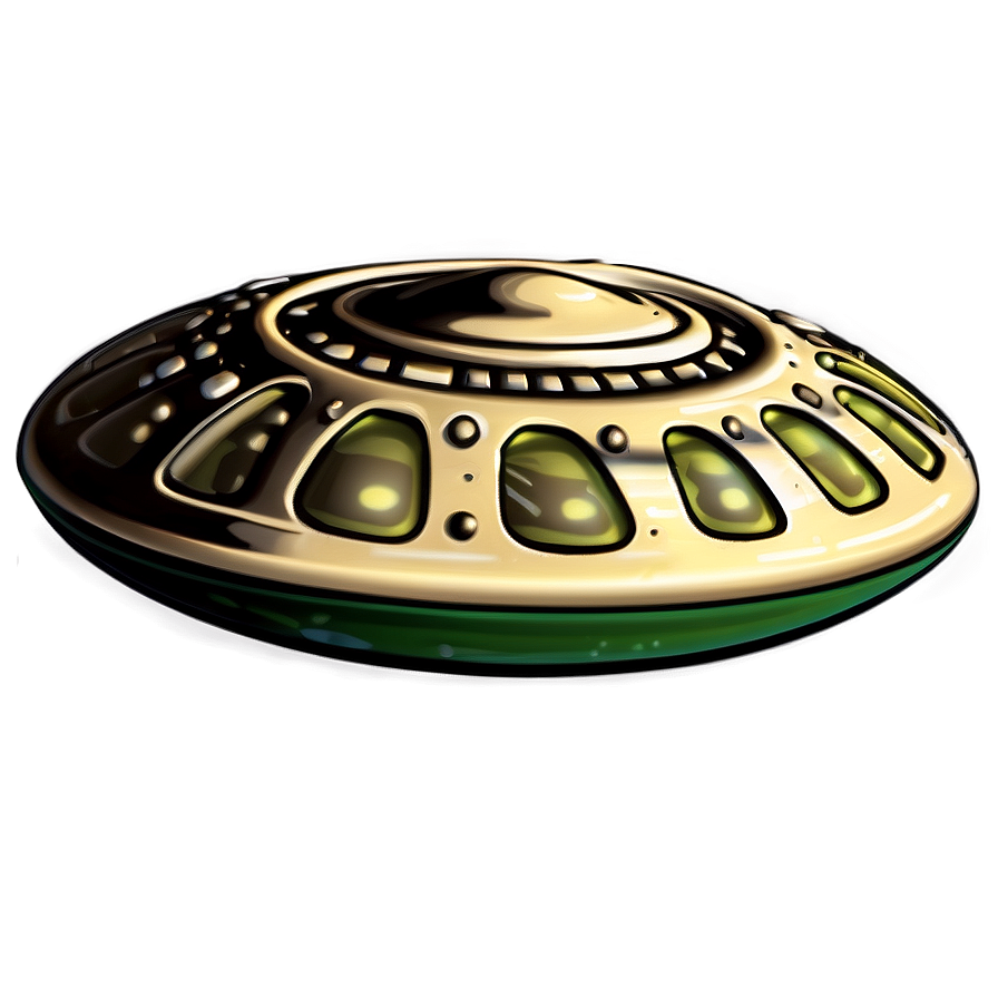 Cartoon Flying Saucer Png Kah PNG Image