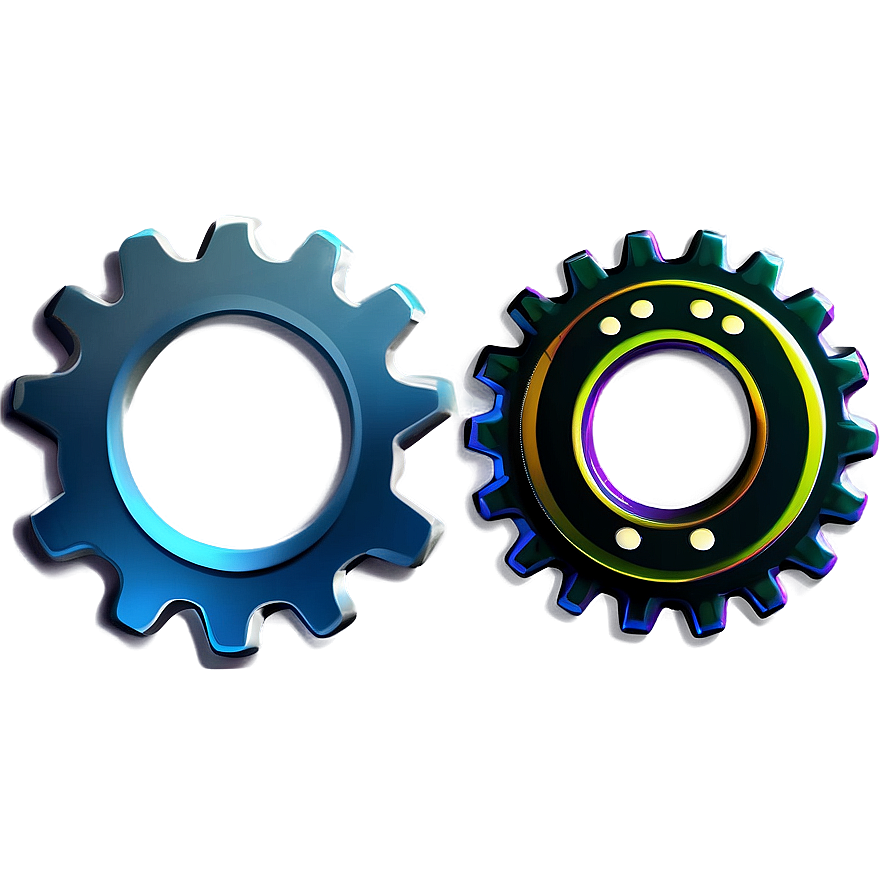 Cartoon Gear Icon Png Brq25 PNG Image