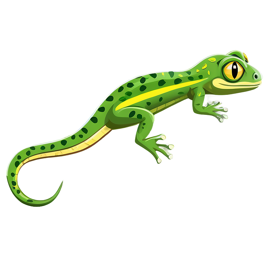 Cartoon Gecko Png Wth26 PNG Image