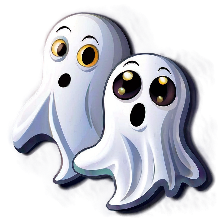 Cartoon Ghosts Png Hsu84 PNG Image