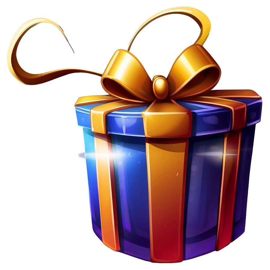 Cartoon Gift Box Png 10 PNG Image