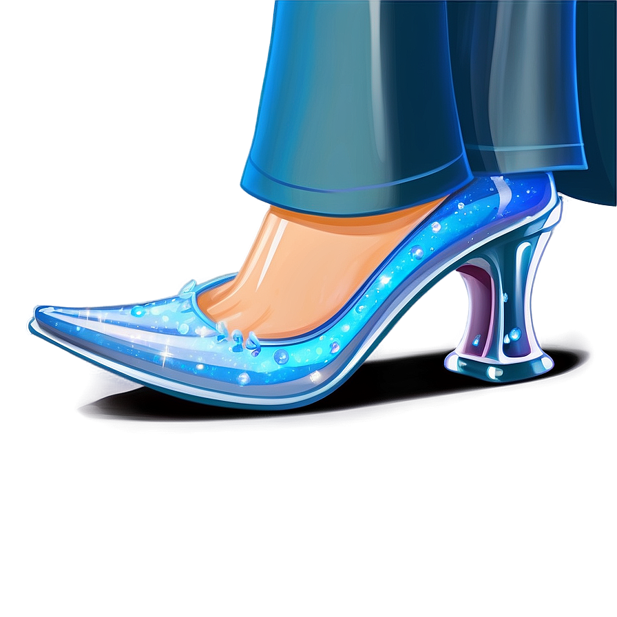 Cartoon Glass Slipper Image Png 60 PNG Image