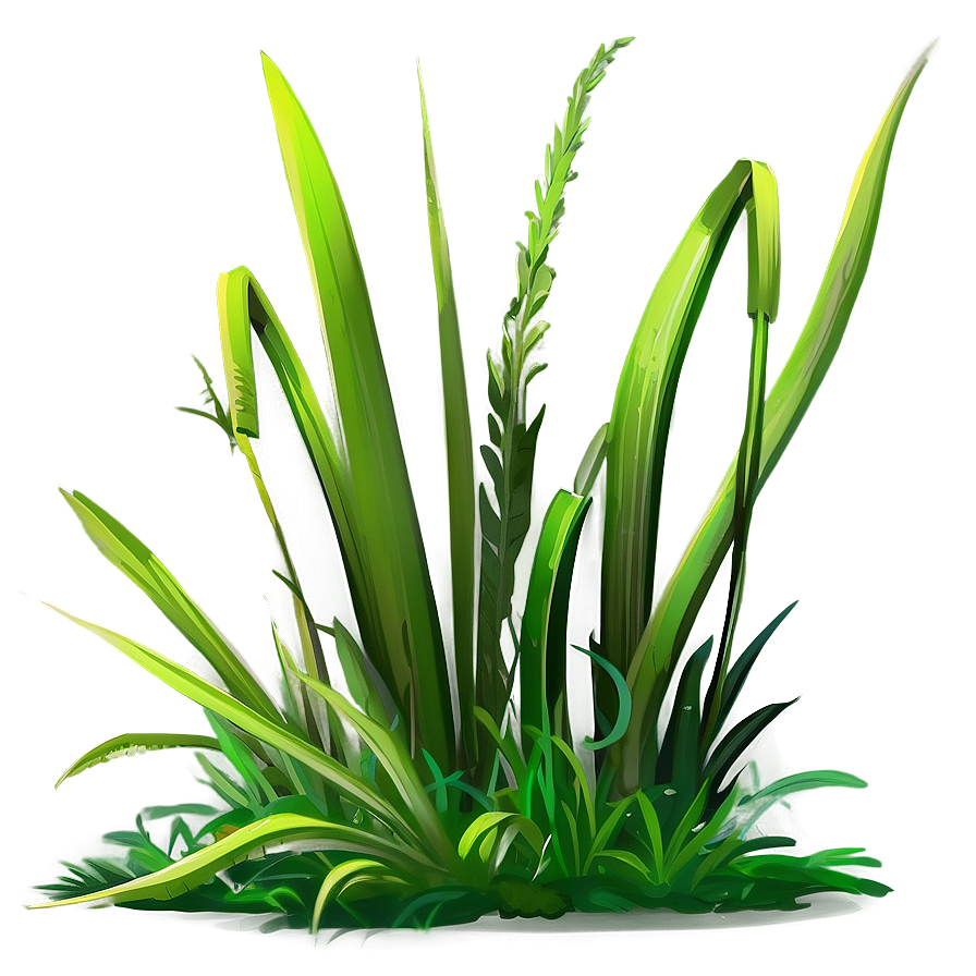 Cartoon Grass Blades Png Cxp PNG Image