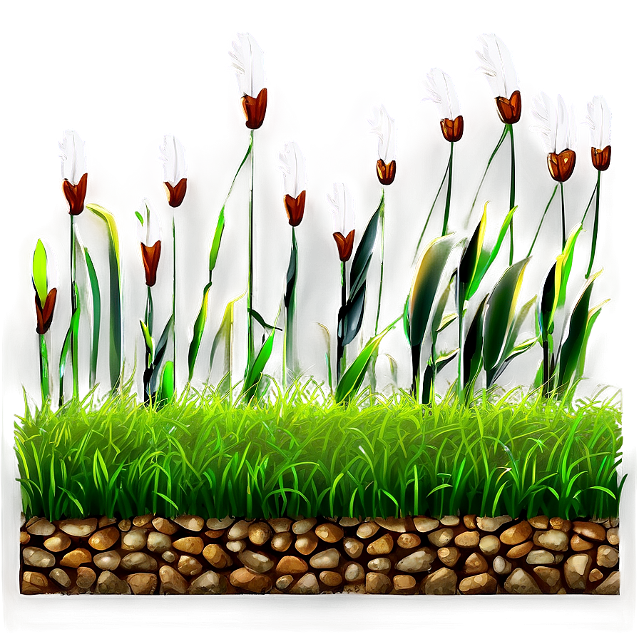 Cartoon Grass Texture Png 06122024 PNG Image