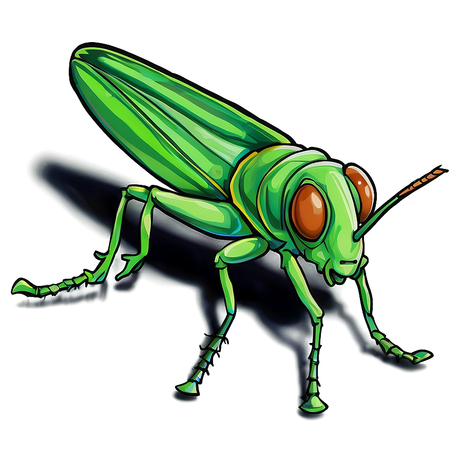 Cartoon Grasshopper Png 96 PNG Image