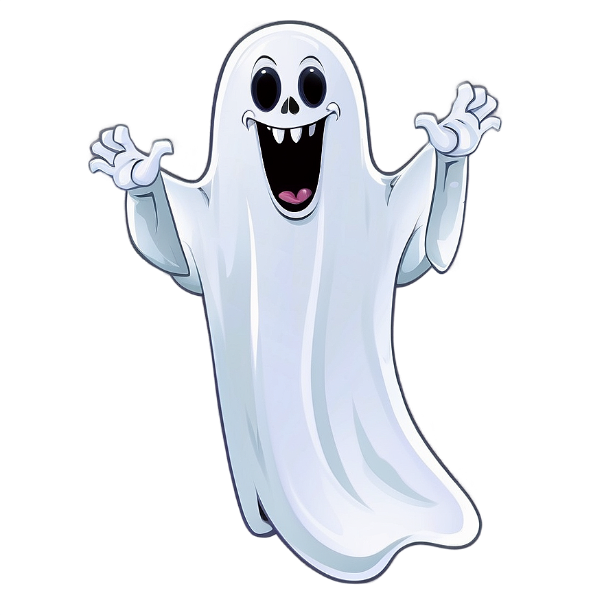 Cartoon Halloween Ghost Png Vfx PNG Image