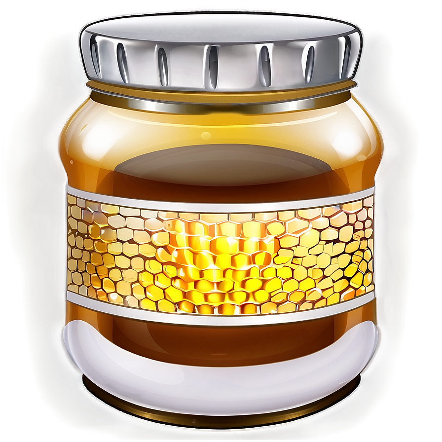 Cartoon Honey Jar Png Epe PNG Image