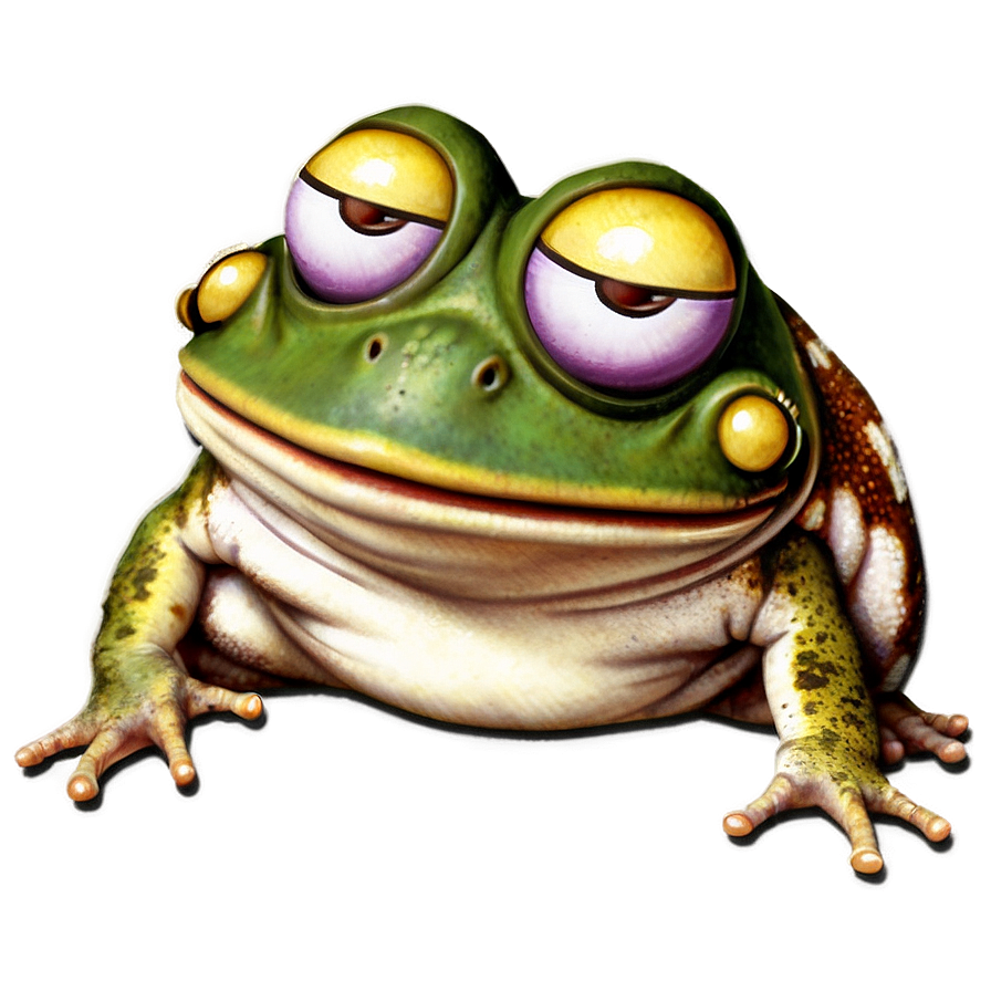 Cartoon Hypnotoad Art Png Nyk PNG Image