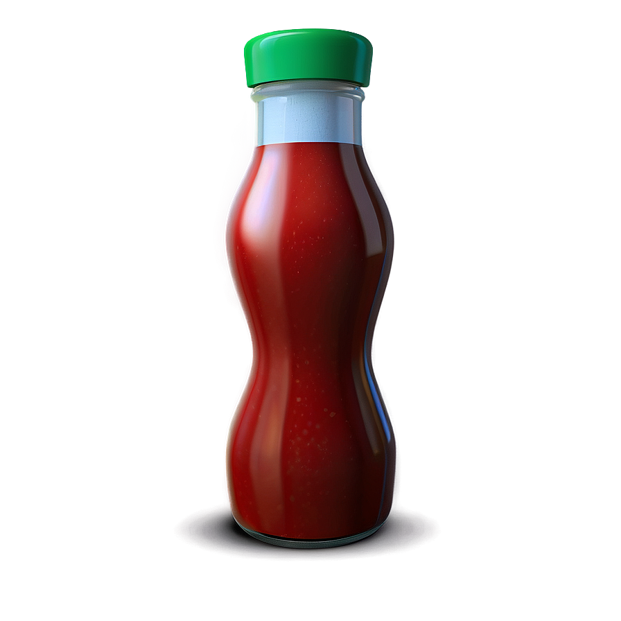 Cartoon Ketchup Bottle Png Dnv78 PNG Image