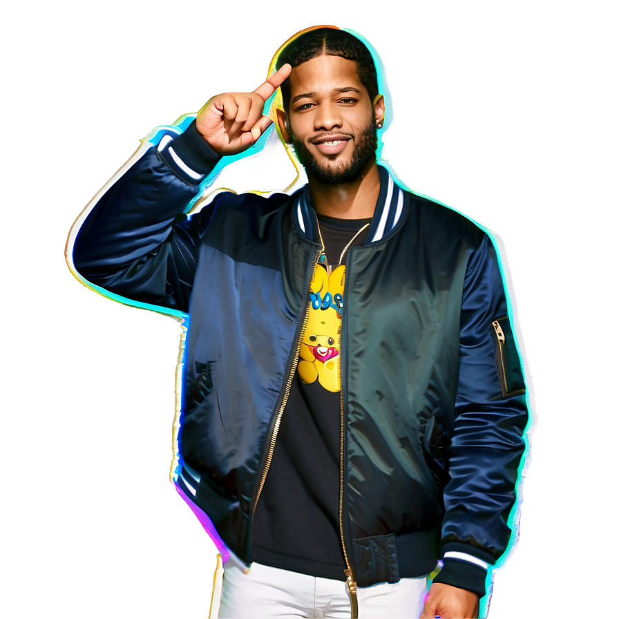 Cartoon Kid Cudi Image Png Enb63 PNG Image