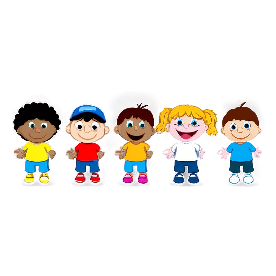 Cartoon Kids Png Nry PNG Image