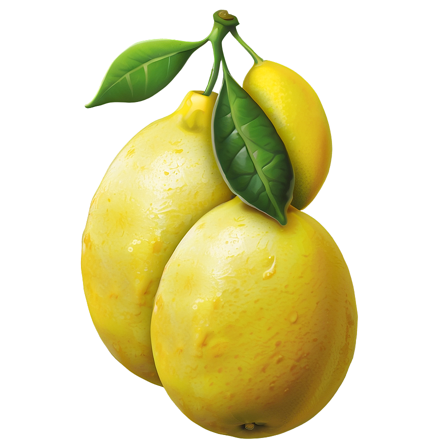 Cartoon Lemons Png 06122024 PNG Image