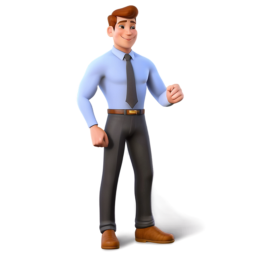 Cartoon Man Character Png Uud63 PNG Image