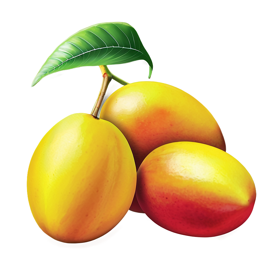 Cartoon Mango Png Uak32 PNG Image