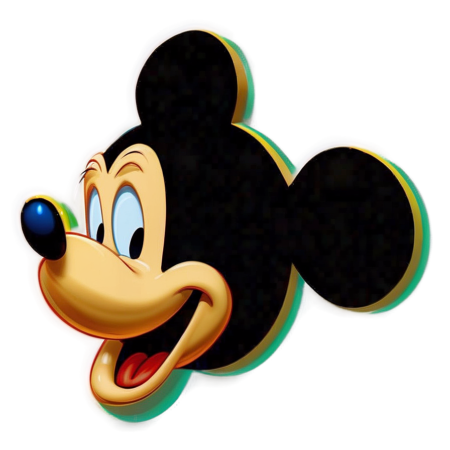 Cartoon Mickey Mouse Silhouette Png Nuc83 PNG Image