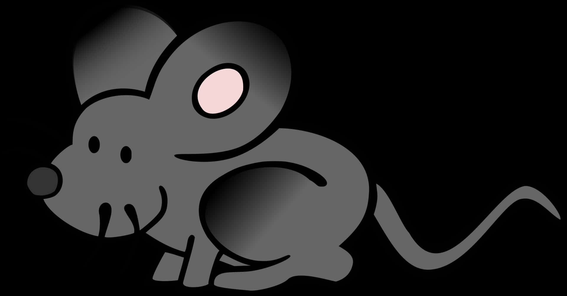 Cartoon Mouse Graphic PNG Image