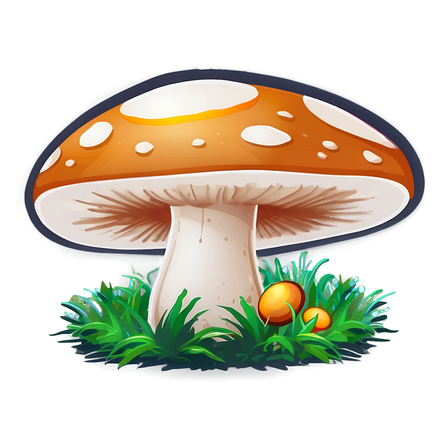 Cartoon Mushroom Png 8 PNG Image