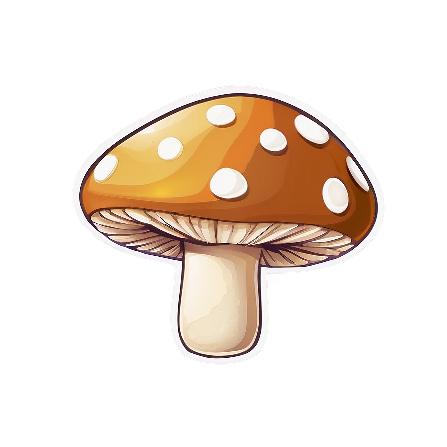 Cartoon Mushroom Png Wtw73 PNG Image