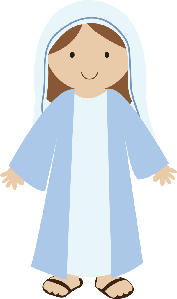 Cartoon Nun Character PNG Image