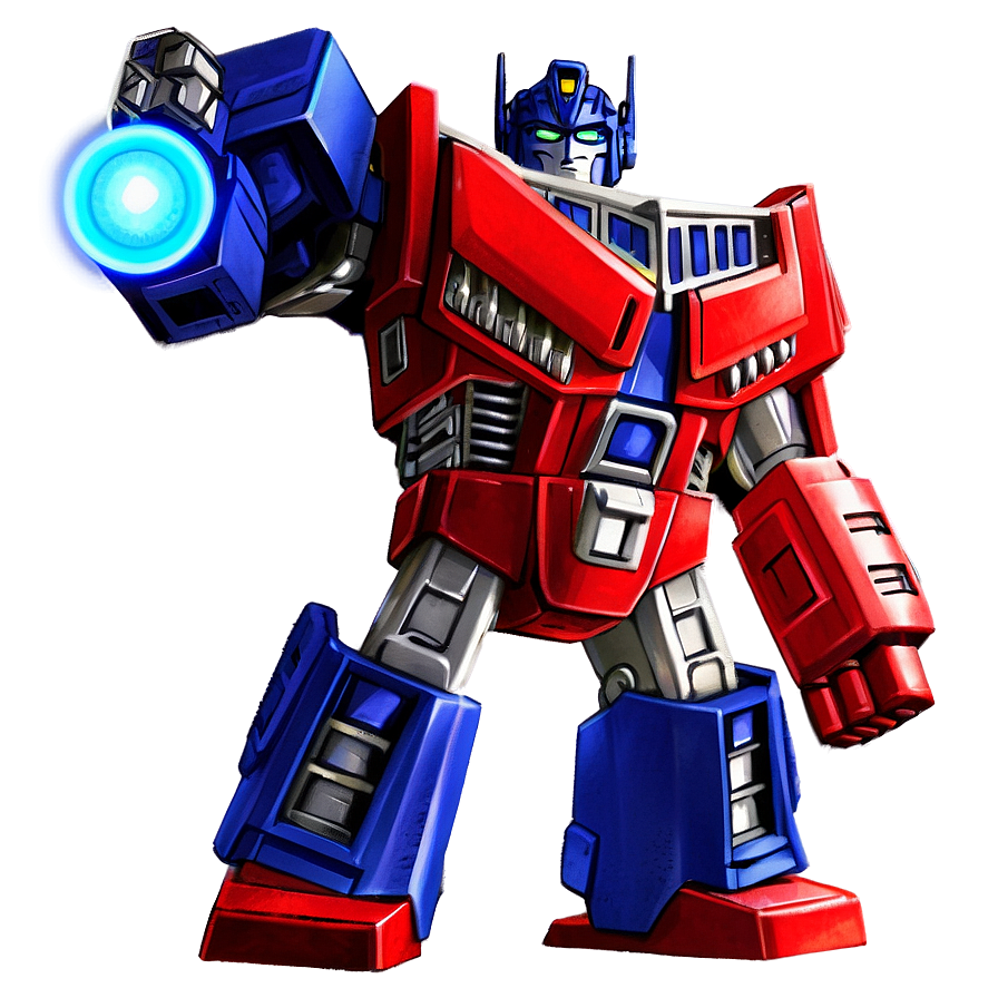 Cartoon Optimus Prime Character Png 93 PNG Image