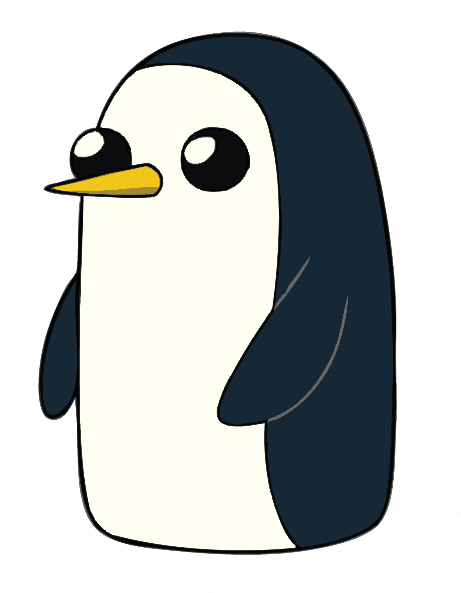 Cartoon Penguin Adventure PNG Image