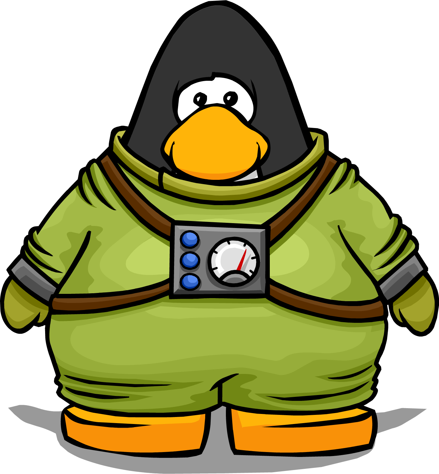 Cartoon Penguin Diver.png PNG Image