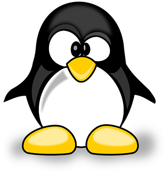 Cartoon Penguin Graphic PNG Image