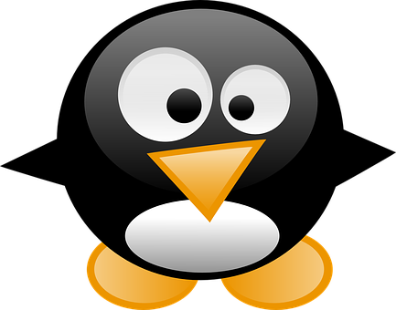 Cartoon Penguin Graphic PNG Image