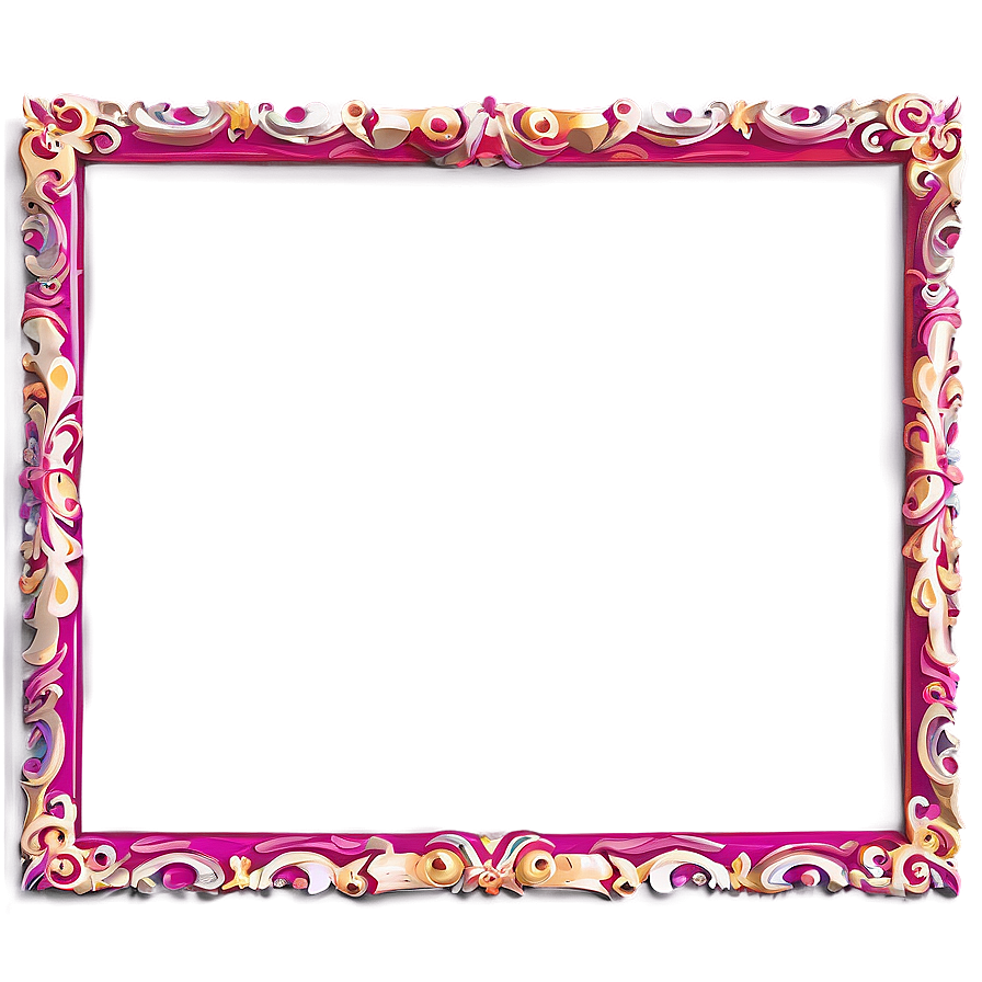 Cartoon Picture Frame Png 63 PNG Image