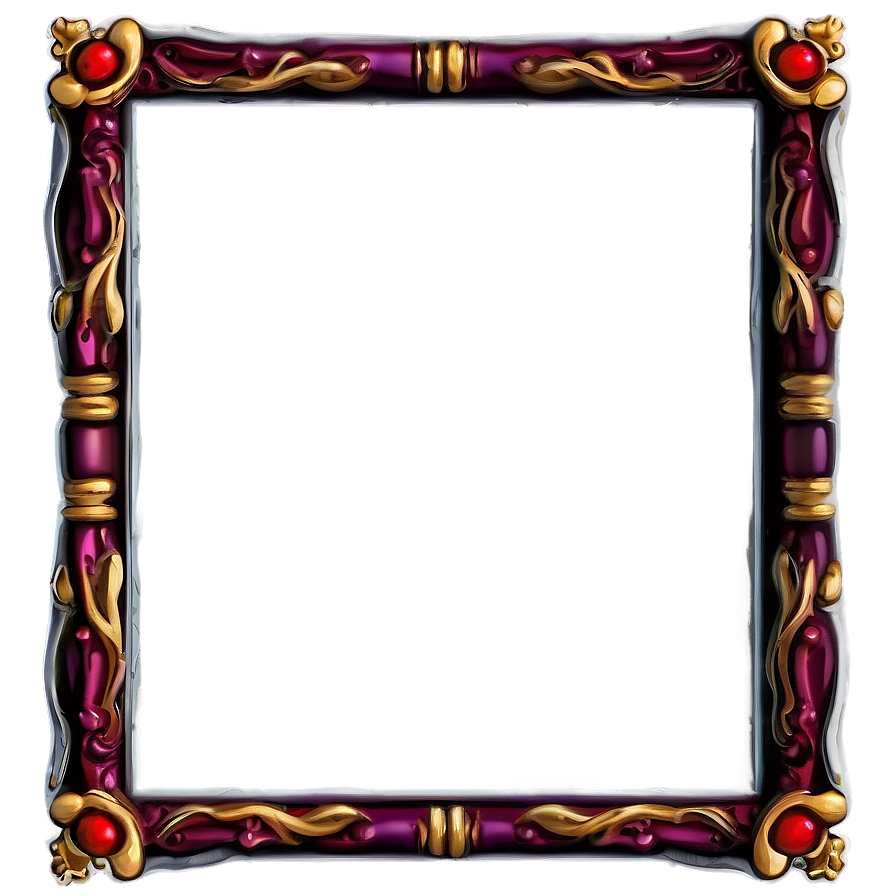 Cartoon Picture Frame Png Jox48 PNG Image