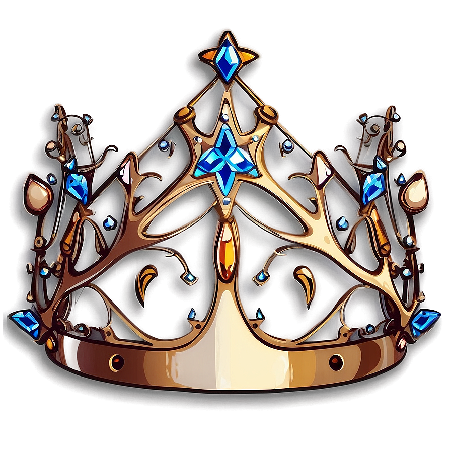 Cartoon Princess Crown Image Png 05252024 PNG Image