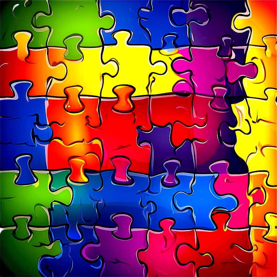 Cartoon Puzzle Pieces Png 06132024 PNG Image