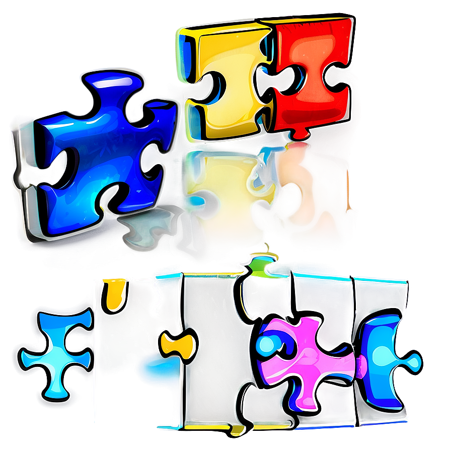 Cartoon Puzzle Pieces Png 06132024 PNG Image