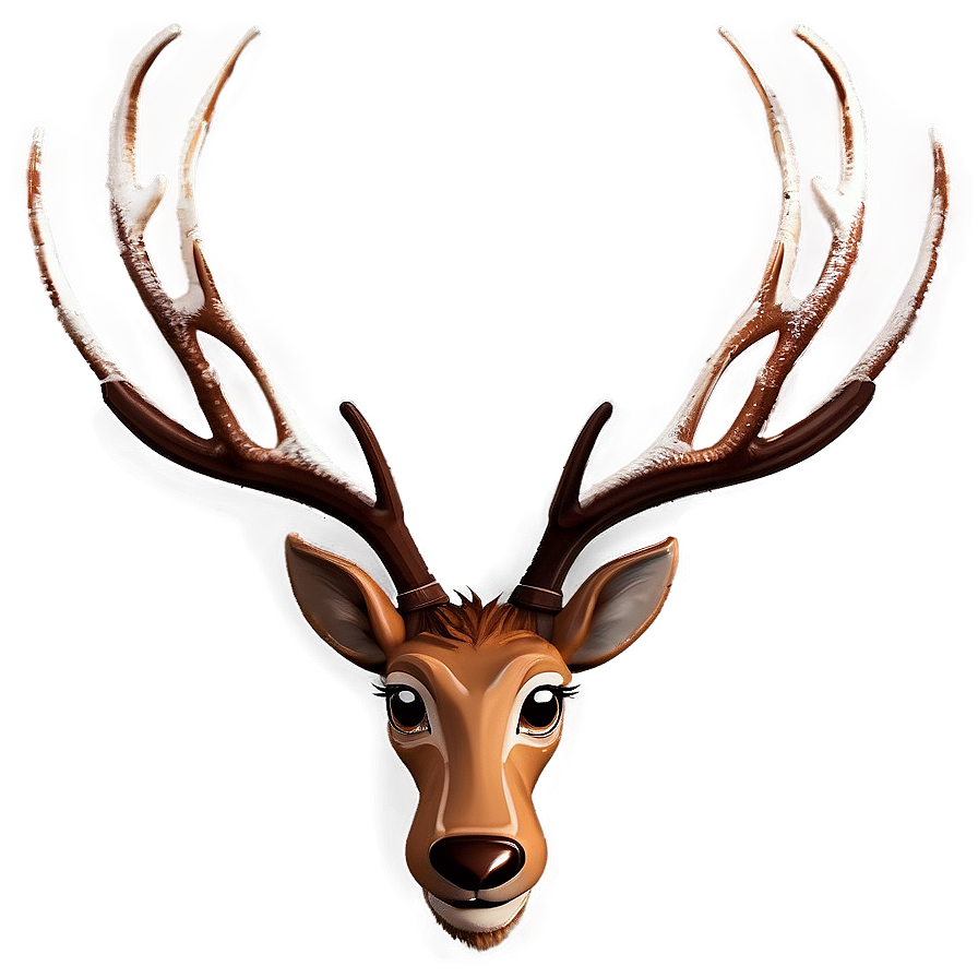 Cartoon Reindeer Png Jdv PNG Image